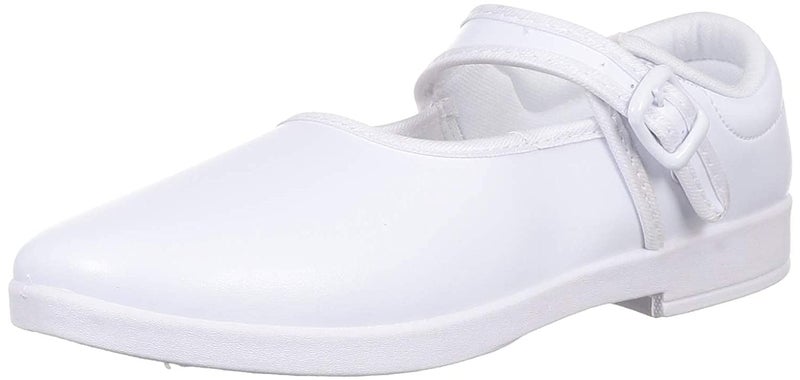 Sparx Girls Ssm003l White Uniform Dress Shoe - 5 UK (Ssm003l) - Image 1