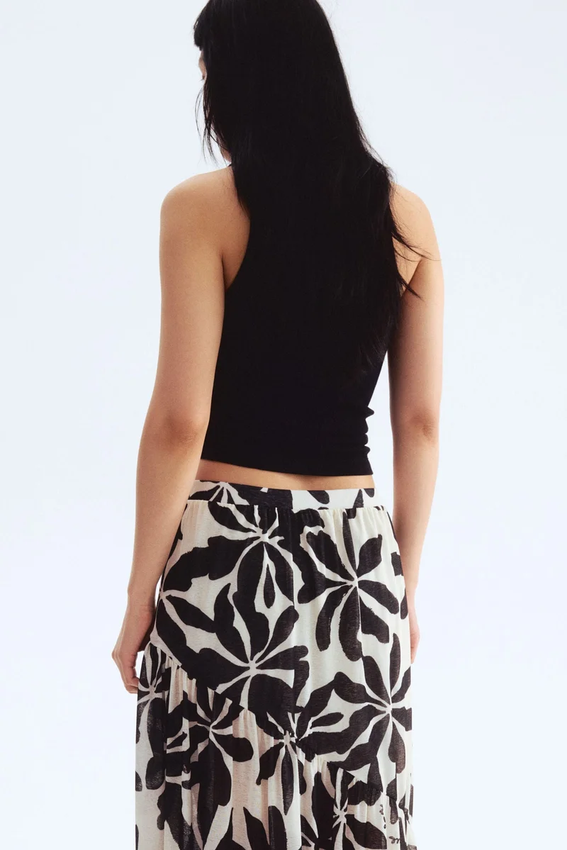 H&M Sheer-knit skirt