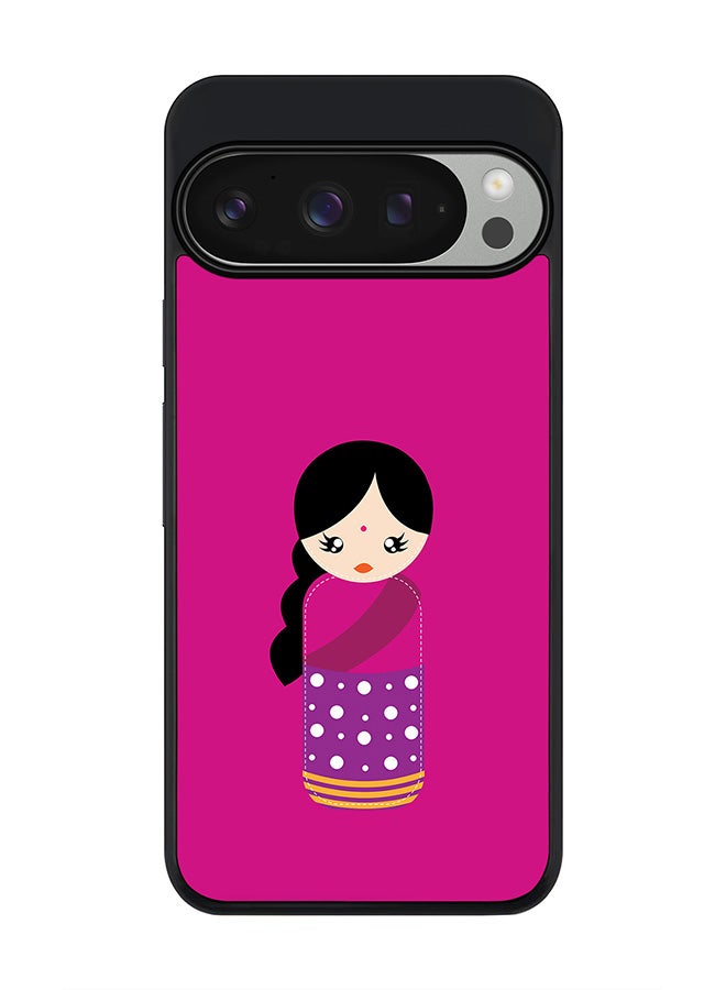 Stylizedd For Google Pixel 9 Pro Case,Slim fit Camera Protection, Shockproof Thin Phone cover - Indian Doll - Image 1