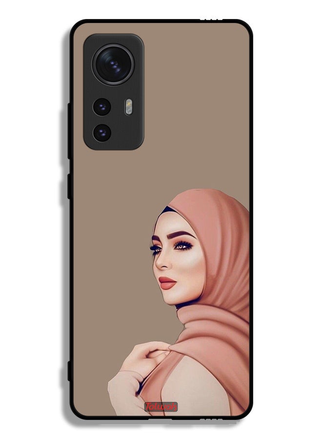 Tolwak Xiaomi 12 Protective Case Cover Beautiful Hijab Girl - Image 2