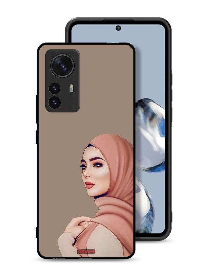Tolwak Xiaomi 12 Protective Case Cover Beautiful Hijab Girl - Image 1