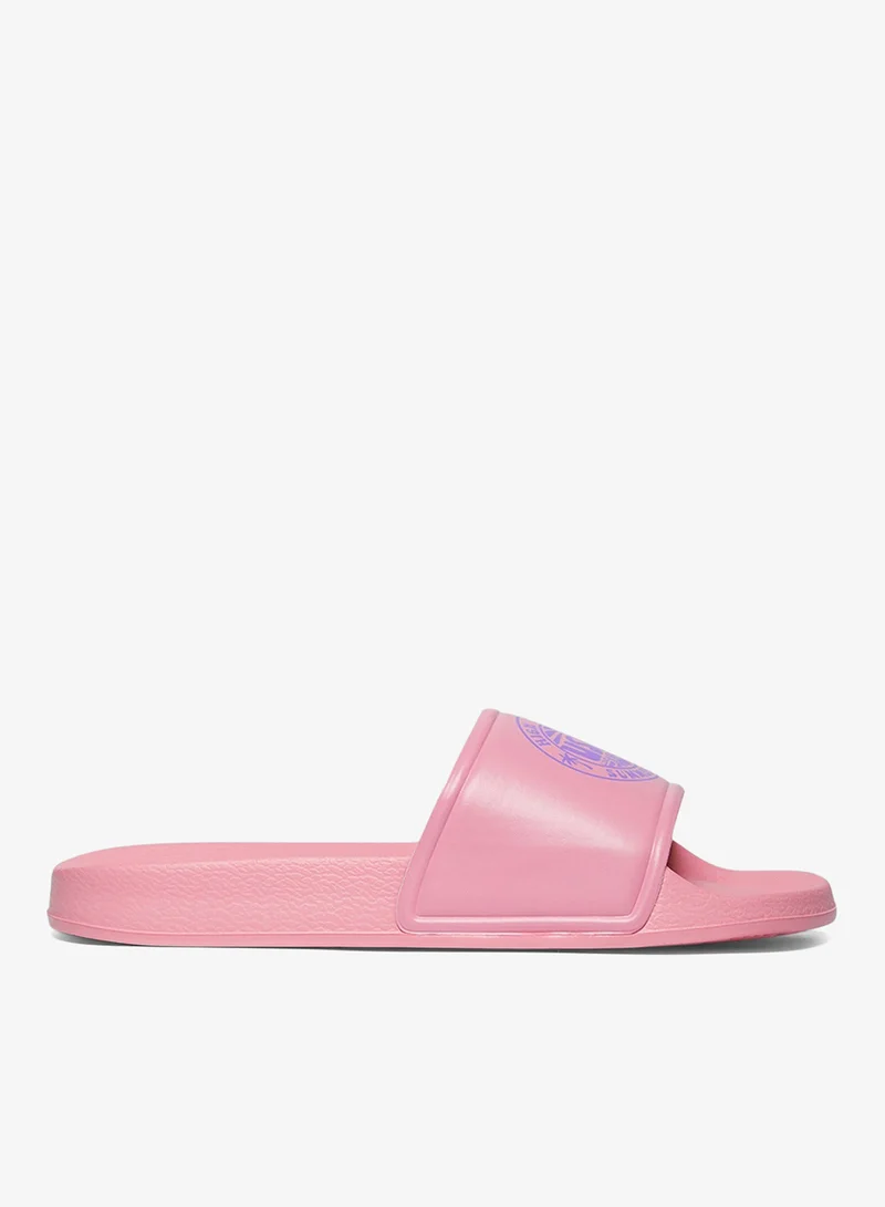 Women's Pink Slides - Stylish Perfect for Casual Outfit