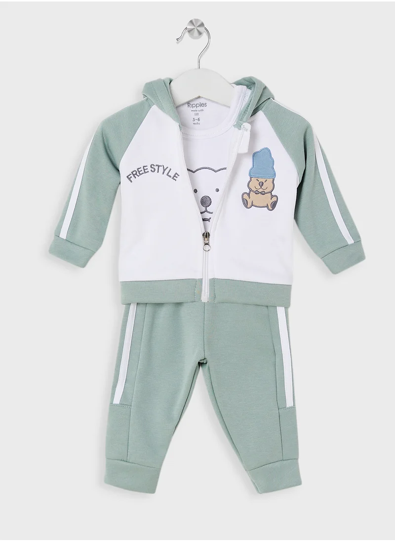 ريبلز مع نمشي Infants Boys 3pcs sets