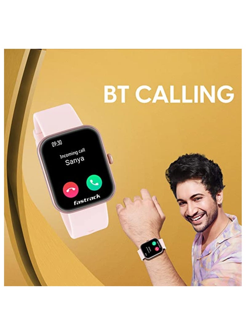 fastrack Titan Fastrack Reflex Hello Light Blue Smart Watch HD Display BT Calling Blue - Image 5