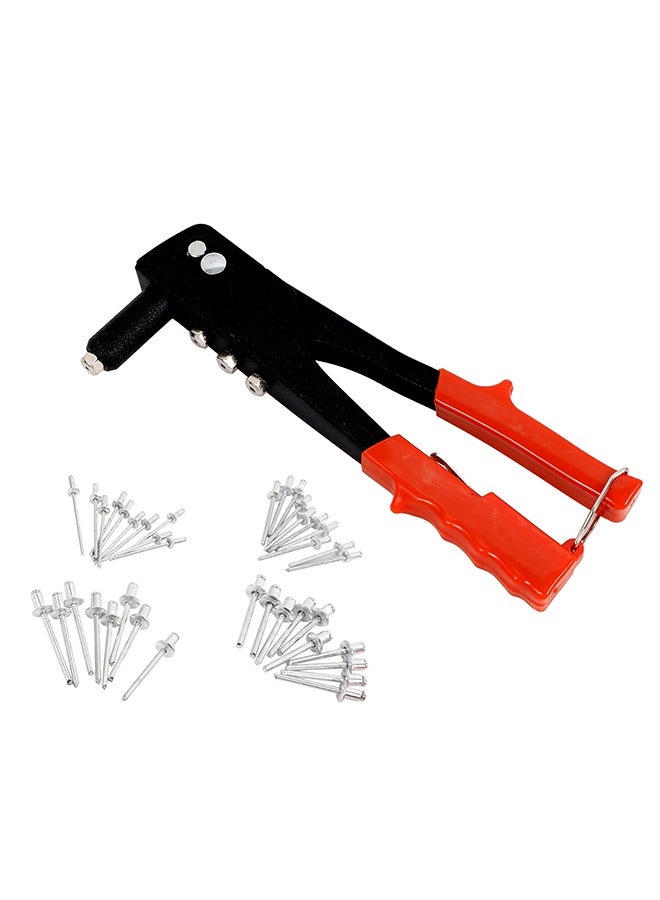 LAWAZIM Hand Riveter - 10inch - Rivet Gun for Metalworking and DIY Projects -Includes Blind Pop Rivets, Interchangeable Nosepieces, and Hex Wrench for Smooth Operation & Handle Lock for Secure Storage - Image 3