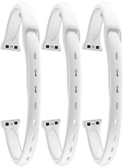Strap watch silicon 3 pieces for apple watch size 42/44 white