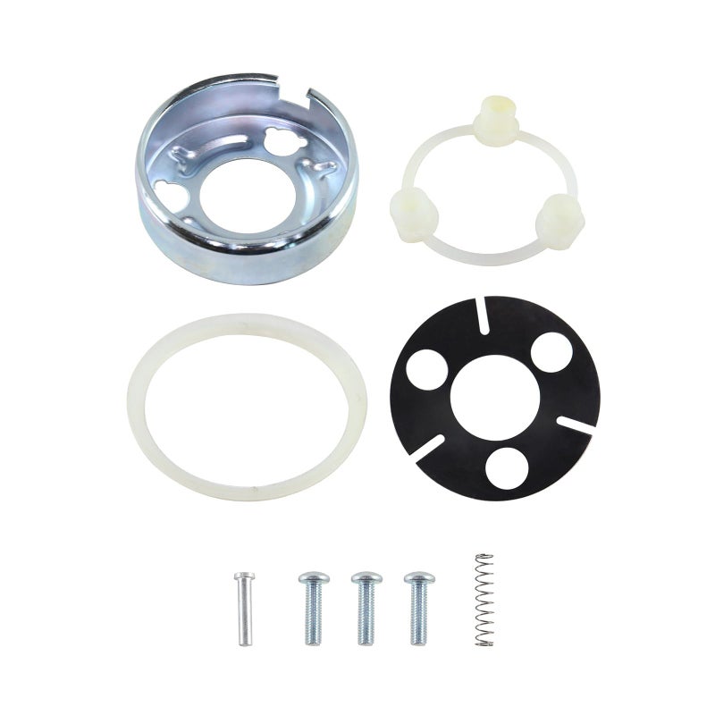 Steering Wheel Horn Cap Contact Mounting Kit Set For 19671981 Chevrolet GM Camaro Impala Nova