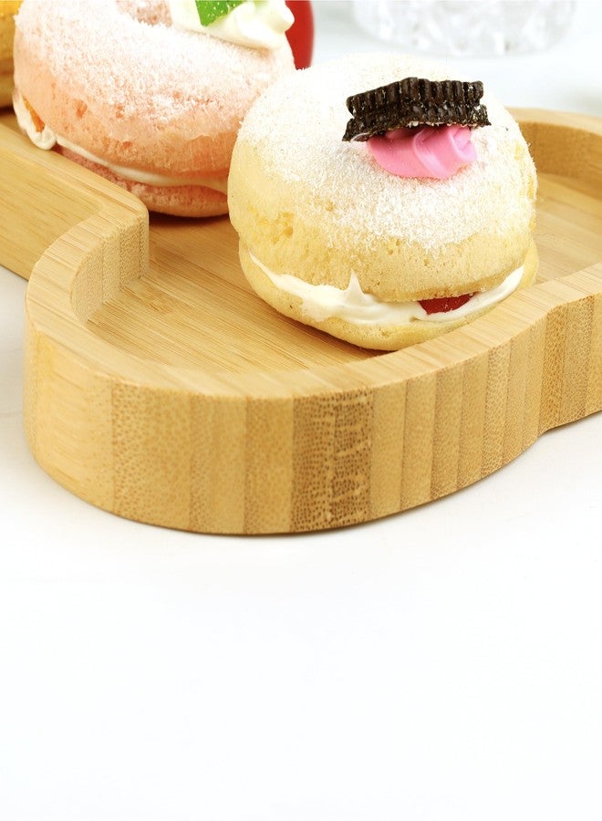 KEPATO Dog Serving Tray Birthday Party Supplies Bone Serving Tray Wooden Cutting Board Candy Dish Bowl - Image 5