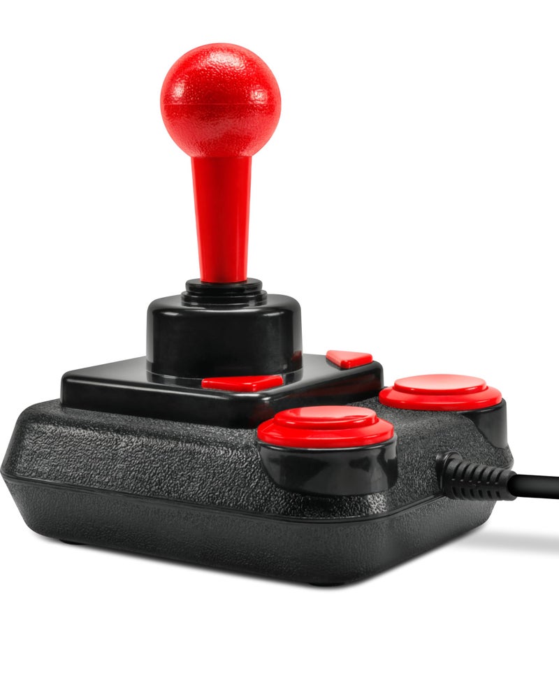 SPEEDLINK SL-650212-BKRD Competition PRO EXTRA USB Joystick - Anniversary Edition, Retro-Arcade-Stick, schwarz-rot - Image 2