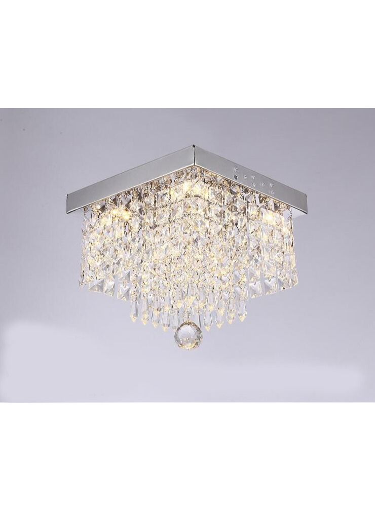 الحديثة K9 كريستال Led السقف مصباح الثريات ساحة ديكور المنزل Plafonnier الإضاءة بريق المعيشة غرفة الطعام تركيبات معلقة - Image 3