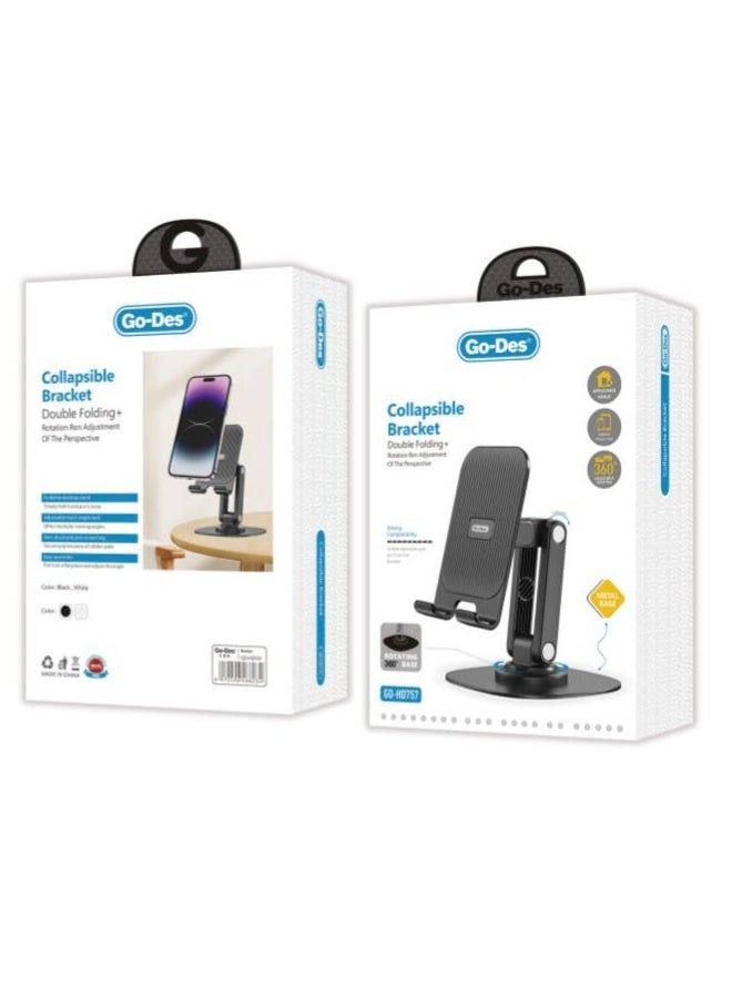 GO-DES Go Des Collapsible Bracket Holder, Black - Image 3