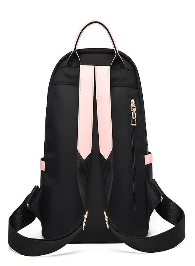 BANQLYN Shoulder Bag for Women Stylish bag, European and American Trend Shopping Trip Three-Purpose bag Anti-Theft Fashion Backpack Girls College Bags (Black) - Image 5
