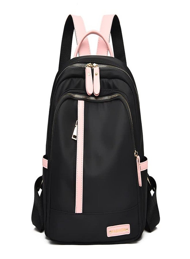 BANQLYN Shoulder Bag for Women Stylish bag, European and American Trend Shopping Trip Three-Purpose bag Anti-Theft Fashion Backpack Girls College Bags (Black) - Image 1