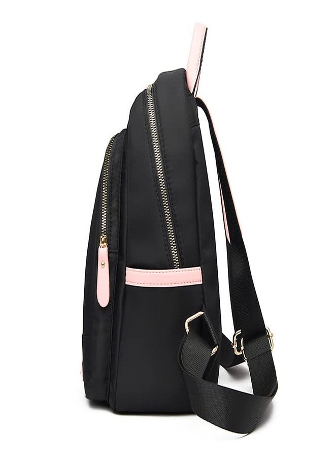 BANQLYN Shoulder Bag for Women Stylish bag, European and American Trend Shopping Trip Three-Purpose bag Anti-Theft Fashion Backpack Girls College Bags (Black) - Image 4