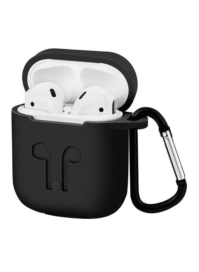 shAyzee Protective Case Cover For Apple AirPods Black - Image 1