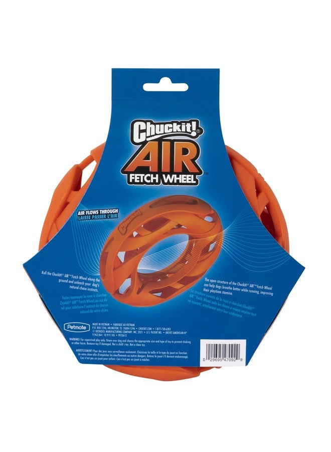 Chuckit! Chuckit Air Fetch Wheel Doy Toy, Orange - Image 2