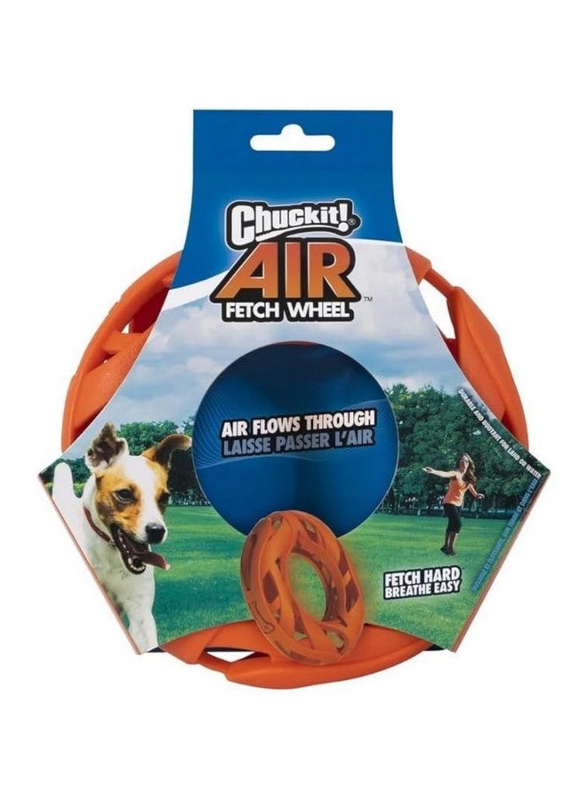 Chuckit! Chuckit Air Fetch Wheel Doy Toy, Orange - Image 1
