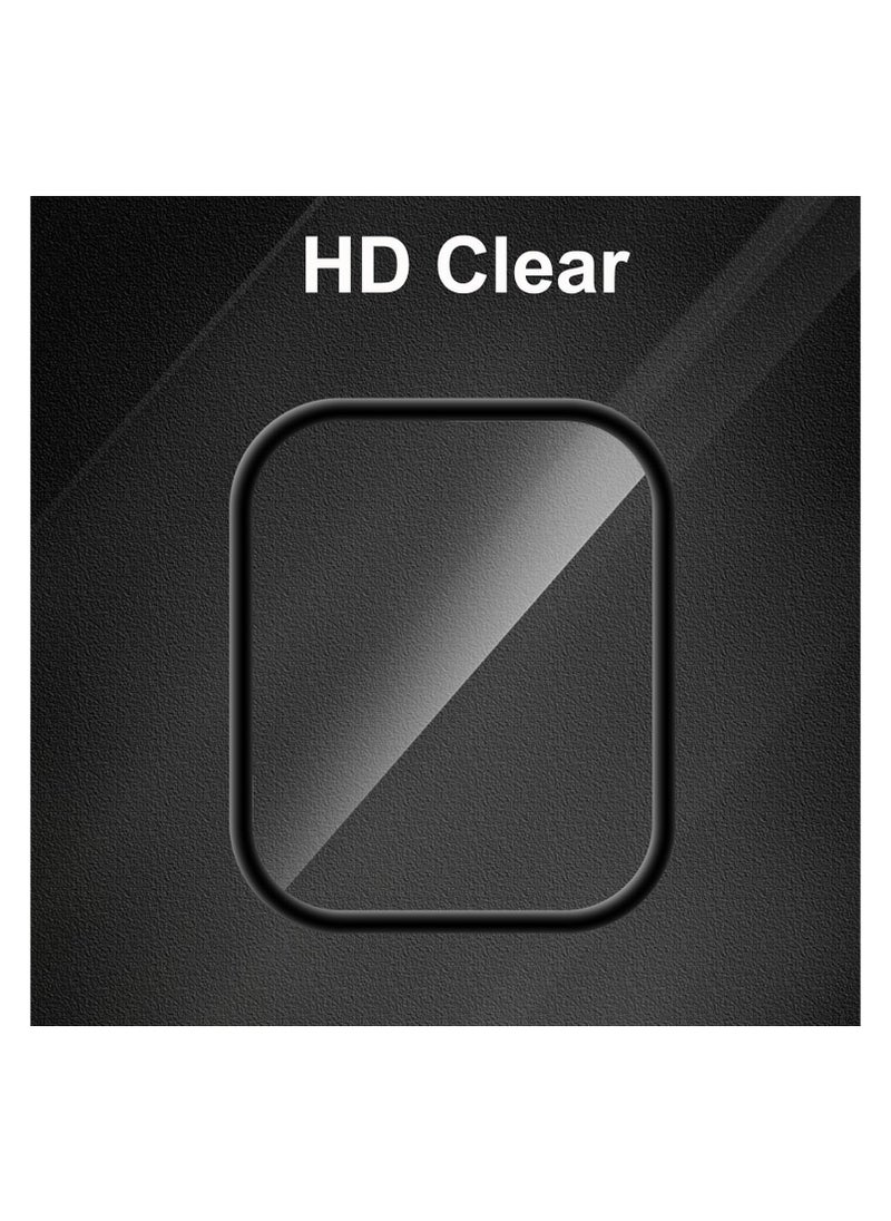 Generic - Screen Protector for Apple Watch Series 10 46 mm, Pack of 3 3D Curved Edges Anti-Scratch Screen Protector HD Clear [Bubble-Free] Anti-Fingerprint Shatterproof High Resolution Screen Protector - Image 1