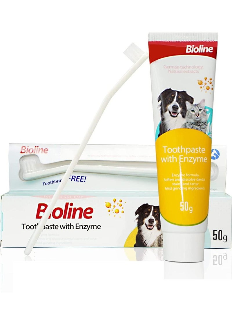 Bioline Dental Tooth Paste With Enzyme Hygienic 50g - Image 1
