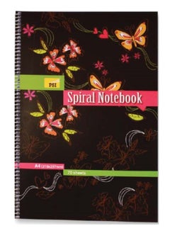 Psi 6-Piece A4 Size Soft Cover Spiral Notebook 70 Sheets  - Image 2