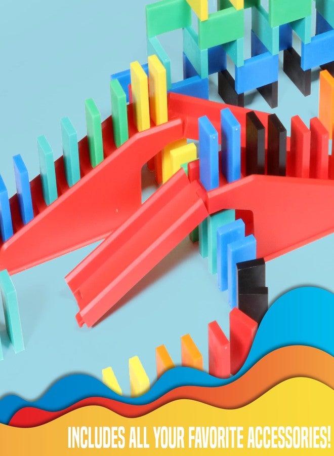 بالك دومينوز مجموعة دومينو برو بالجملة | مجموعة دومينو، ألعاب صغيرة STEM STEAM، ألعاب عائلية للأطفال، ألعاب، بناء، إسقاط، مجموعات تفاعل متسلسل (للمبتدئين) - Image 5