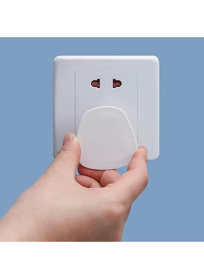SKY-TOUCH 12Pcs Per Pack Baby Proofing Plug Covers White Outlet Covers Safety Covers Electrical Protectors For Your Child And Babies At Home - Image 2