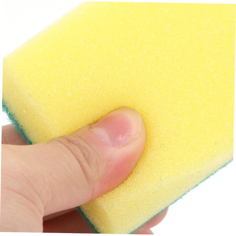 Heavy Duty Scrub Sponges Non Scratch 100 Pack for Kitchen Pots Pans and Household Cleaning - Image 4