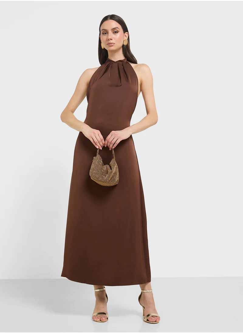 ايلا Halter Neck Sliip Dress