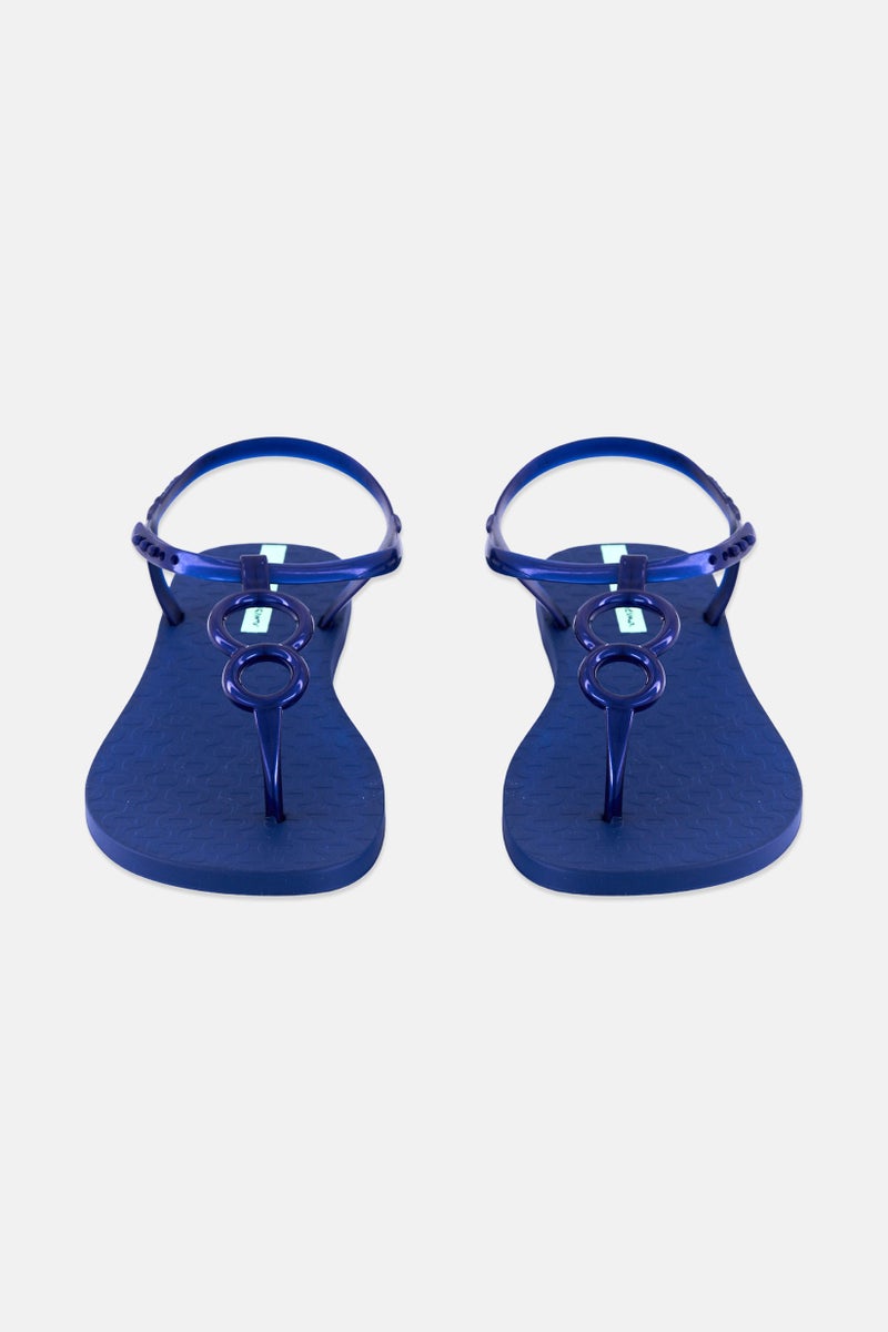 Ipanema Women Snap Fashion Sandals, Blue - Image 4