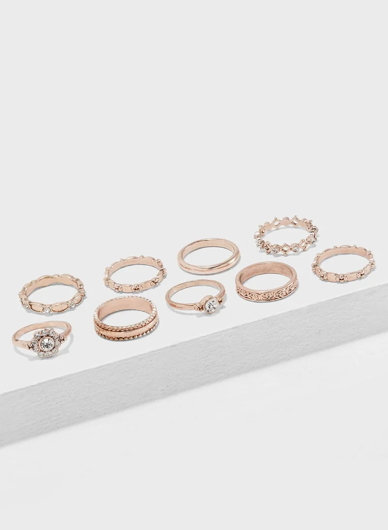 FOREVER 21 Stackable Rings Multipack