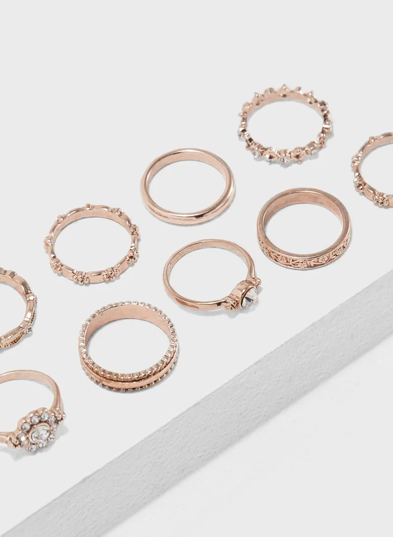 FOREVER 21 Stackable Rings Multipack