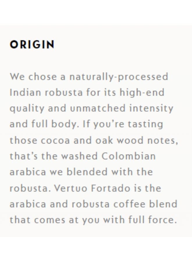 Nespresso Fortado, Vertuo Range 10 Capsules (150ml) - Image 5