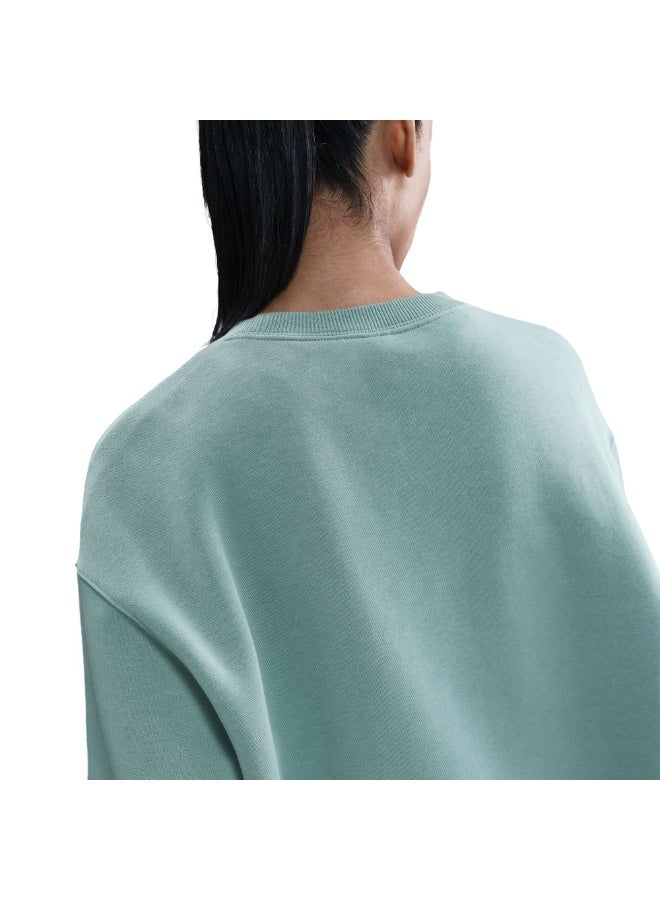 Nike Women’s Nike Sportswear Phoenix Fleece Oversized Long Crew - Image 2