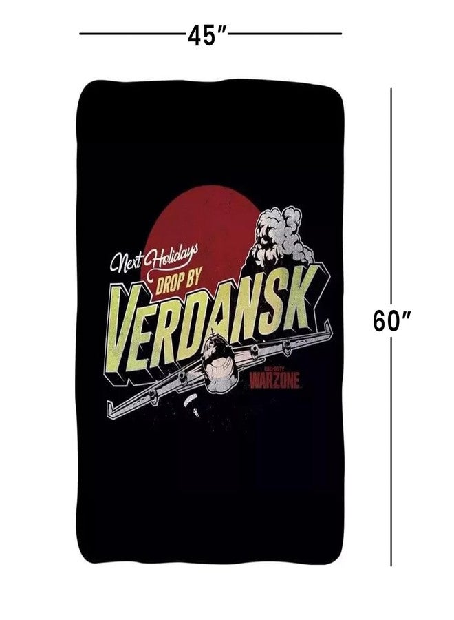 Call of Duty Drop by Verdansk 45 x 60 Inch Fleece Throw Blanket - Image 4