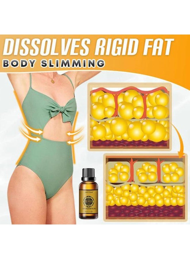 10/30 ml Belly Drainage Ginger Oil, Slimming Tummy Ginger Oil, Lymphatic Drainage Ginger Oil, Natural Drainage Ginger Oil Essential Relax Massager Liquid, Anti Aging Ginger Essential Oil - Image 2