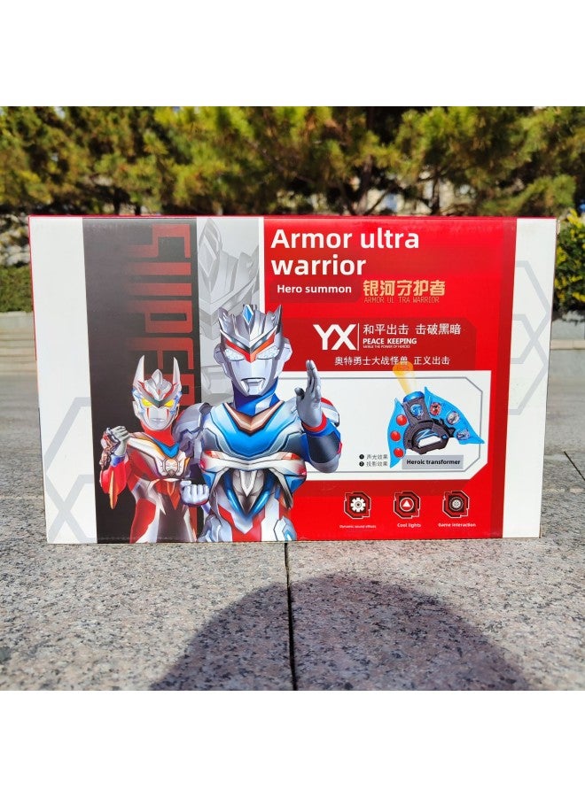 Armor Ott Warrior Monster Hero Transformation Boy Toy Gift Box Agency Enrollment Children's Gift Wholesale-Color:Armored Ultra Warrior 0196-20 - Image 5