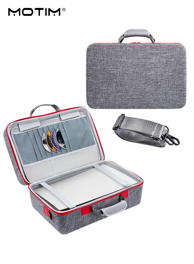 Motim Storage Case for PS5, Shockproof Hard Shell Bag, Game Console Box, Portable Handbag Waterproof Shoulder Bag for Playstation 5 Console and Accessories - Image 1