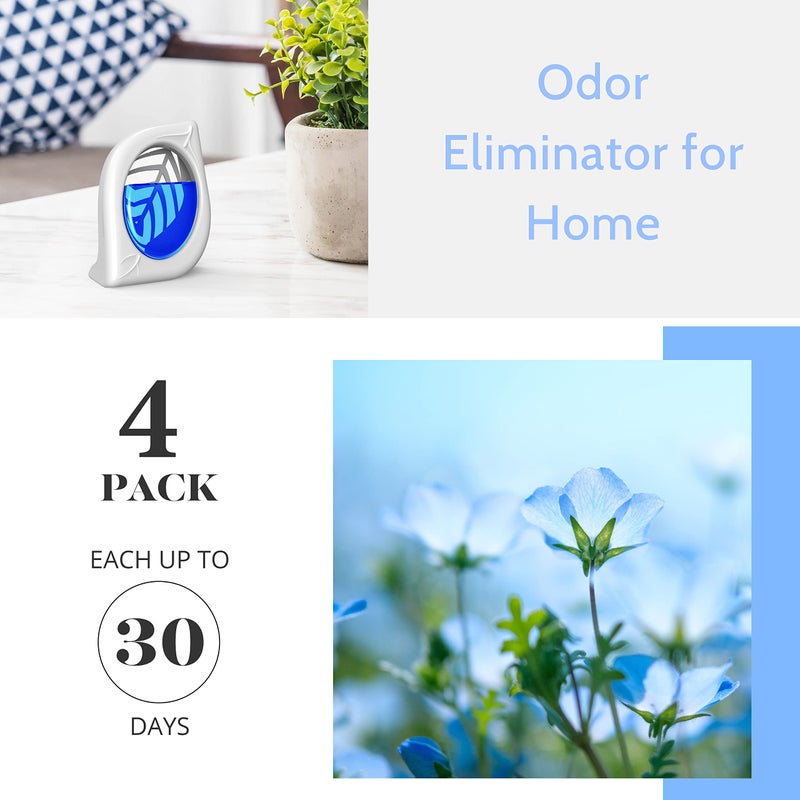 Clean-n-Fresh Air Freshener for Home  4 Pack  Fresh Scent  Odor Eliminator for Small Area Closets Bathroom Pets Strong Odor  Up to 120 Days - Image 3