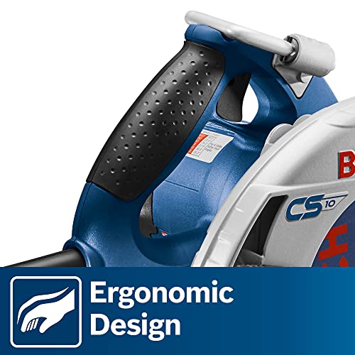 BOSCH CS10 15 Amp Circular Saw 7-1/4 Inch Blade 0-56 Degree Bevel Capacity, 120 Volt - Image 4