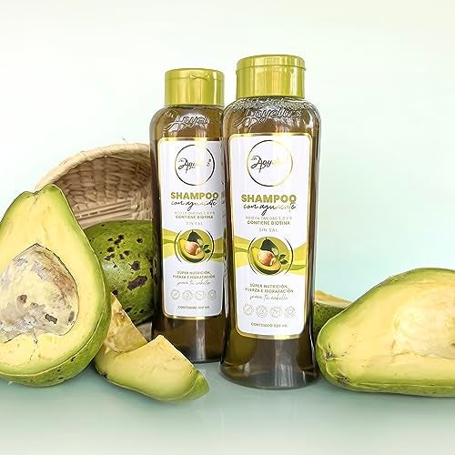 ANYELUZ Avocado Moisturizing Shampoo, Enriched with Omega 3, 6, 9, and Biotin, Repairs and Protects Damaged Hair Fibers, Enhances Hair Shine and Guards Against Sun Damage - Image 5