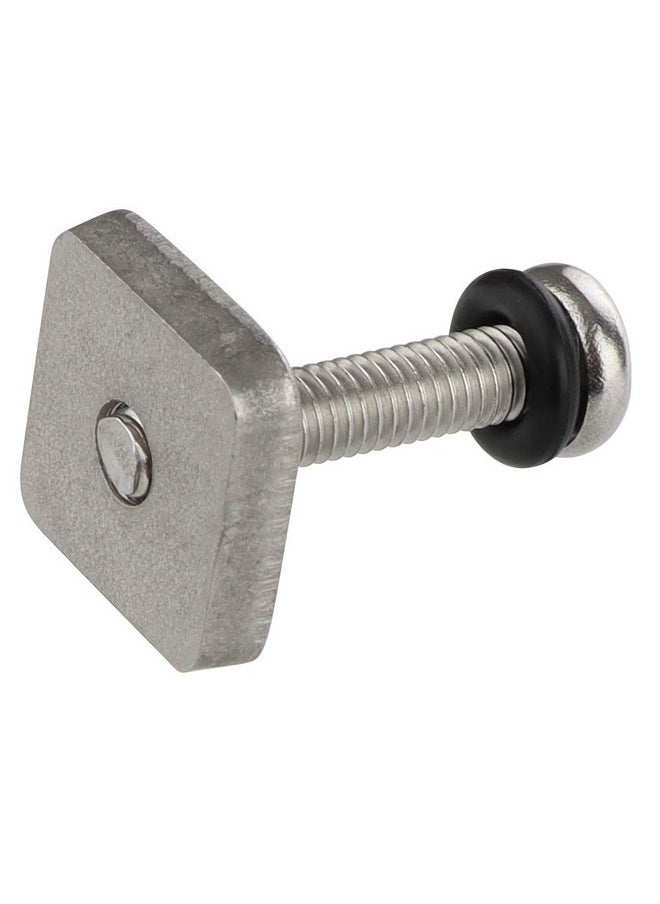 VTurboWay 316 Stainless Steel Fin Screw And Plate For Surf Longboard And Sup 3 Pack M5 Screw Suitable For Plastic Single Fin  - Image 4