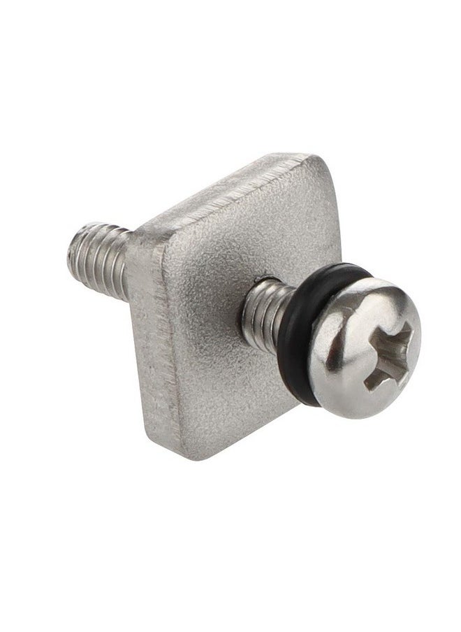 VTurboWay 316 Stainless Steel Fin Screw And Plate For Surf Longboard And Sup 3 Pack M5 Screw Suitable For Plastic Single Fin  - Image 5