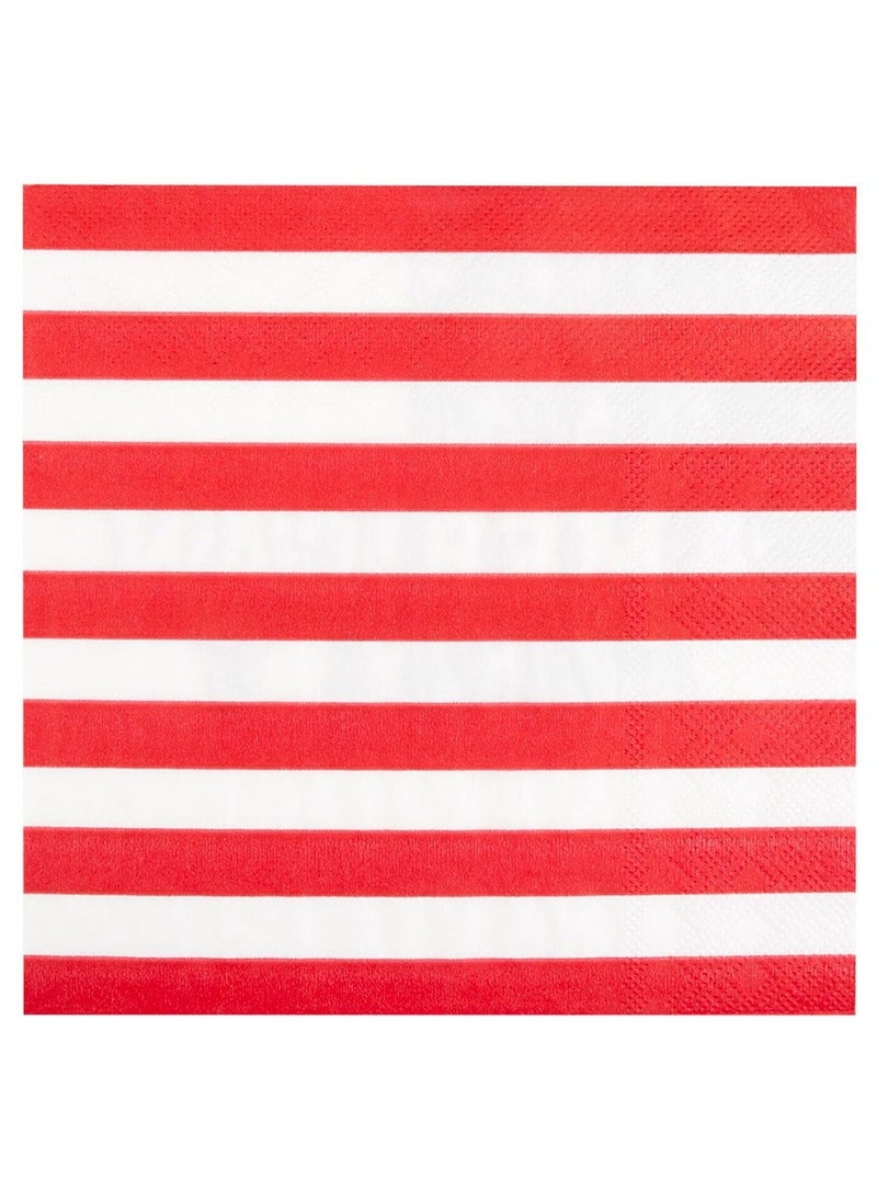 BOLAND American Party Napkins USA Flag Patriotic Tableware 33cm 20-Pack - Image 3