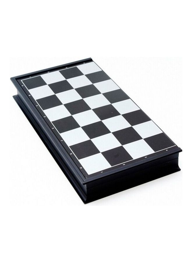 Magnetic Folding Chess Game - Black/White - Image 4
