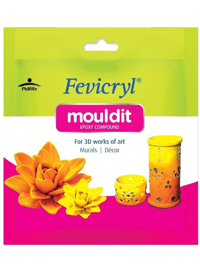E Shopping E Shopping Fevicryl Shilpkar Mouldit Epoxy Compound Clay (5 Packets of 50gm Each) + Clay Tools/Clay Sculpting Tools/Clay Modelling Tools (Set of 8 Double Ended Tools) for DIY Art and Craft  - Image 4