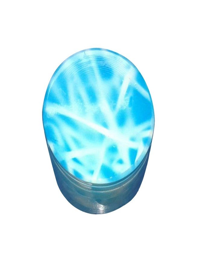 True Handmade Standard Aluminium Herb Grinder(4 Part, 57mm, SkyBlue Tay & Dye Design)
