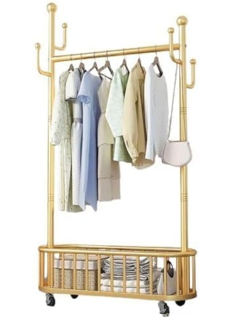 SUPAAR Hat Rack Clothes Hanger Rack with Shoe Storage Shelf