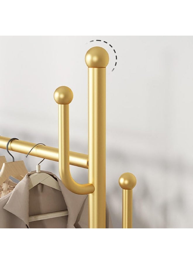 Generic - SUPAAR Hat Rack Clothes Hanger Rack with Shoe Storage Shelf - Image 1