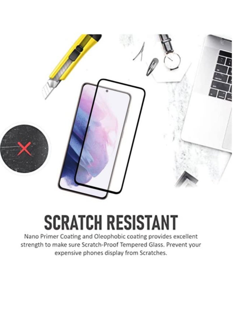 vesus Samsung Galaxy S22+ / S22 PLUS 5G Screen Protector Tempered Glass [Anti-Glare][HD Full Coverage][Easy Installation][Touch Sensitive][ Anti-Shatter] - Image 5