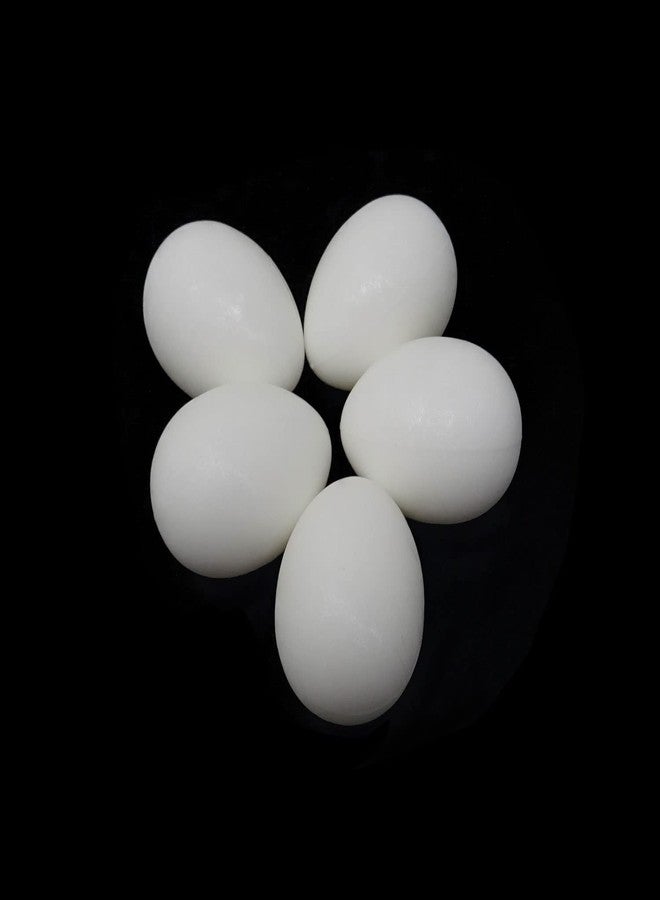 Honbay 12PCS Solid Plastic Simulation Pigeon Eggs Mini Dummy Eggs Hatching Eggs for Pigeon Hatching - Image 3